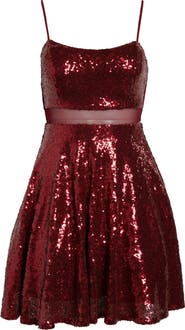 LNL Sequin Skater Dress