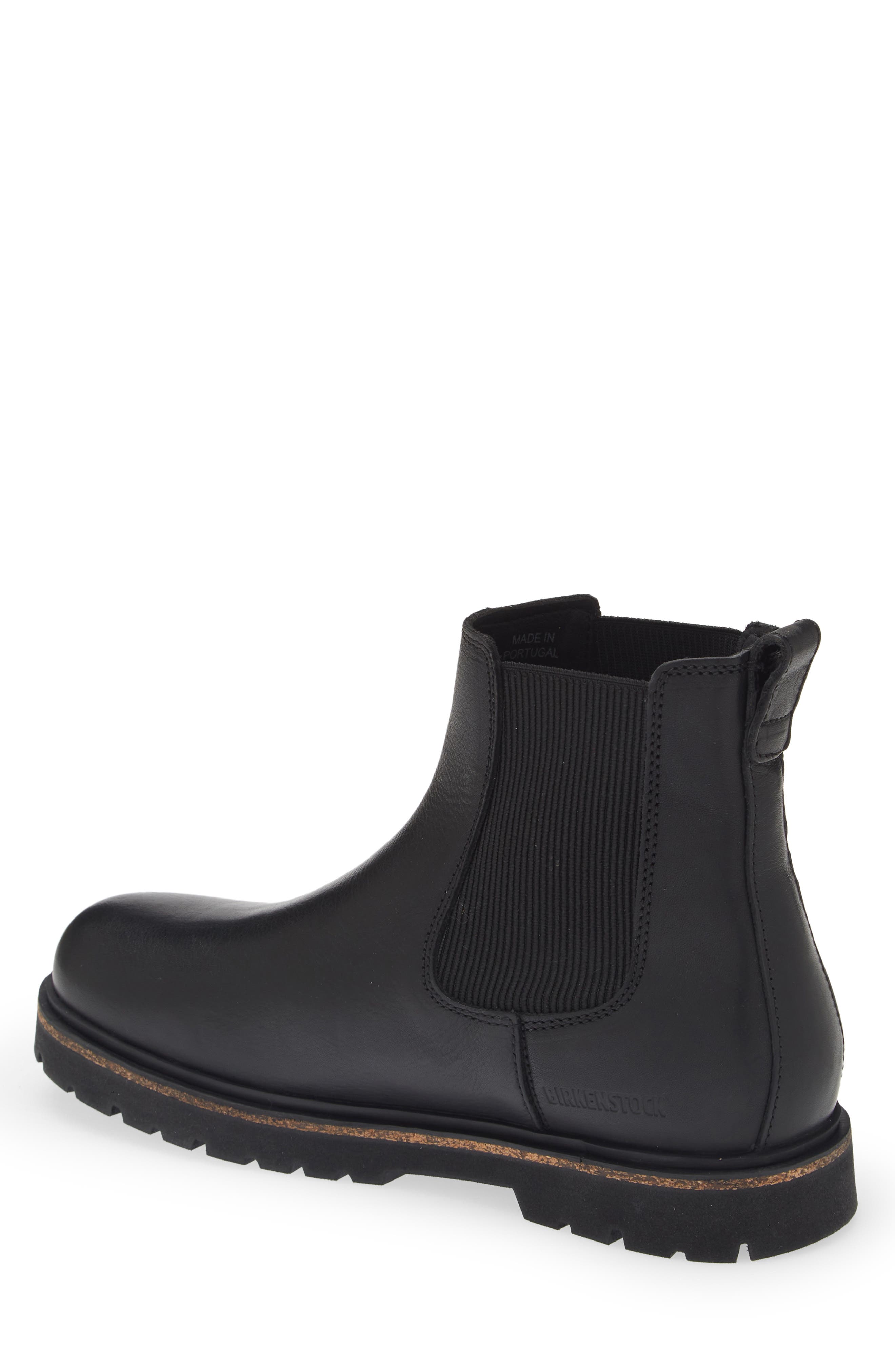 Birkenstock Highwood Chelsea Boot, Alternate, color, Black