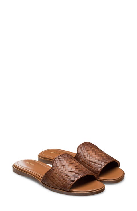 Solara Woven Slide Sandal (Women)