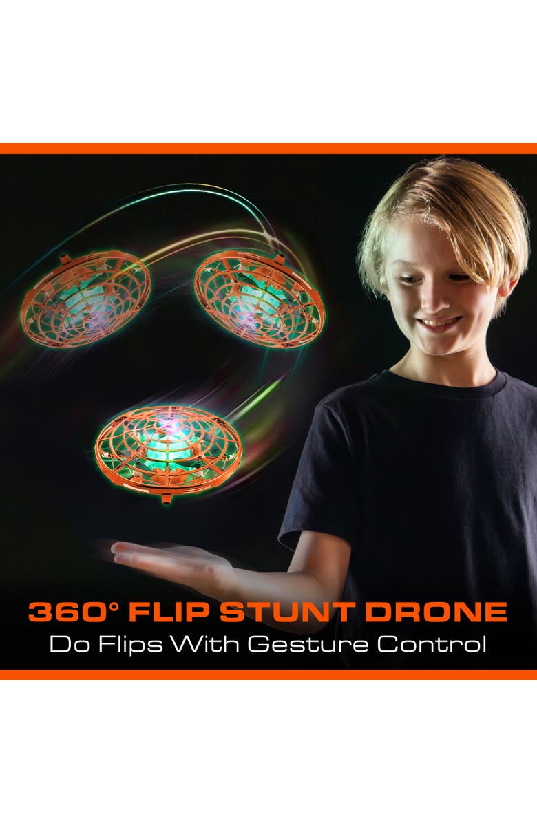 Force1 Scoot Skeet Drone Game (Drone Only)- Orange, Alternate, color, Orange