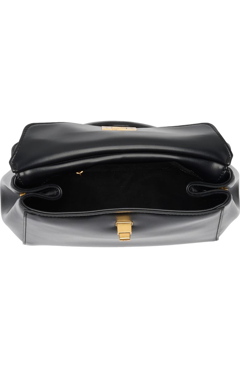 JW PEI Lucia Faux Leather Top Handle Bag, Alternate, color, Black