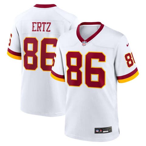 Men's Nike Zach Ertz White Washington Commanders Game Super Bowl Era Jersey
