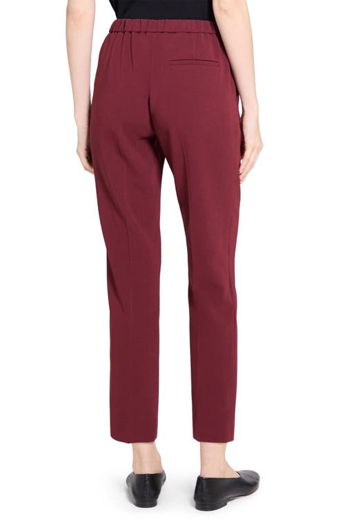 Theory Treeca Pull-on Pant In Admiral Crepe In Gold