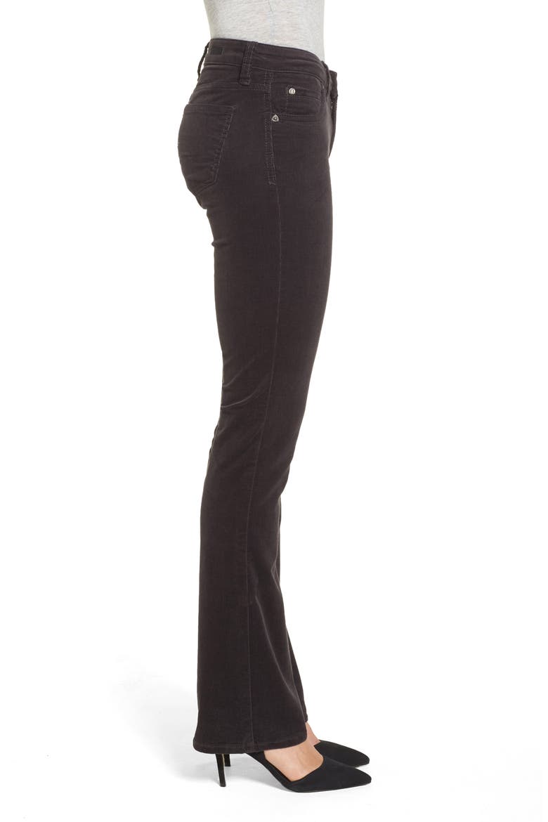 Karen Bootcut Corduroy Pants, Alternate, color, ANNECY CHARCOAL