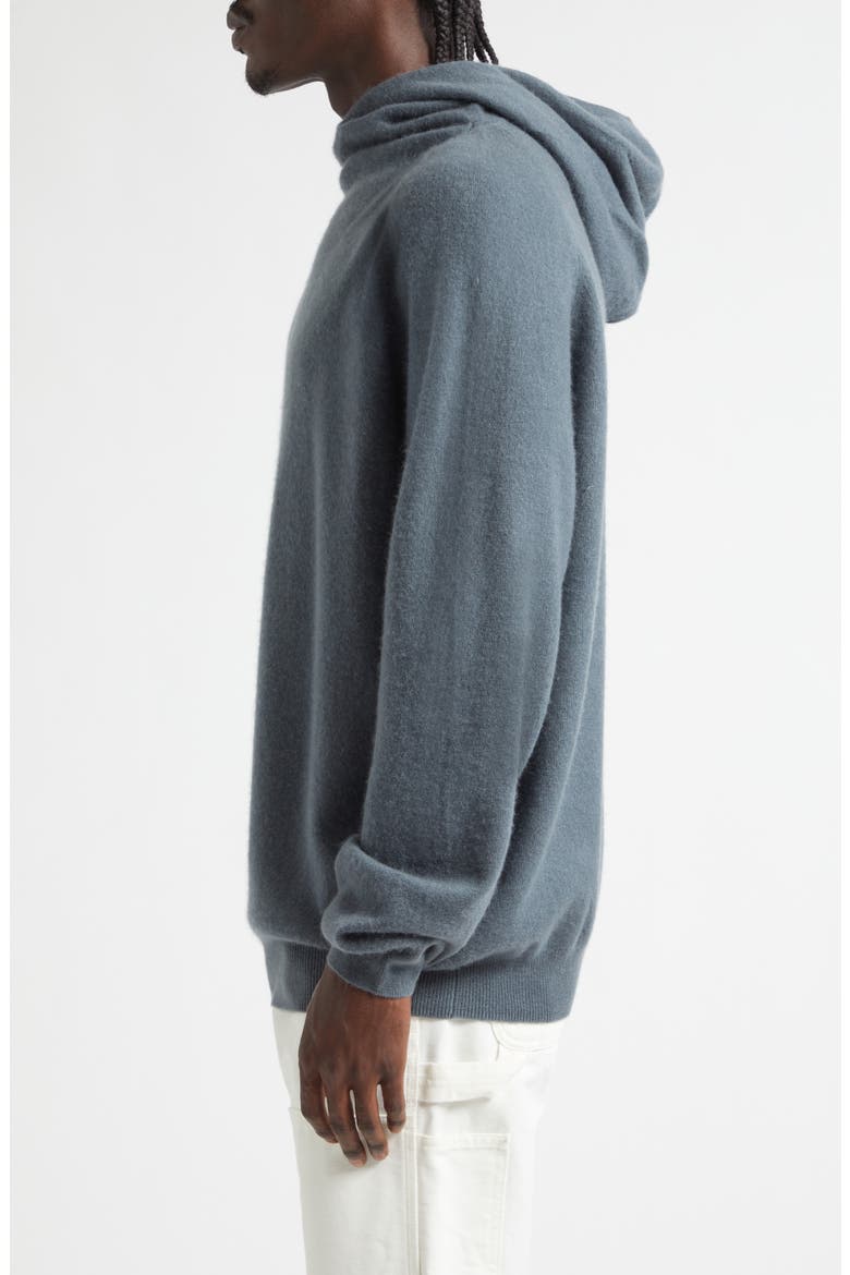 Hooded Cashmere Sweater, Alternate, color, GARGOYLE