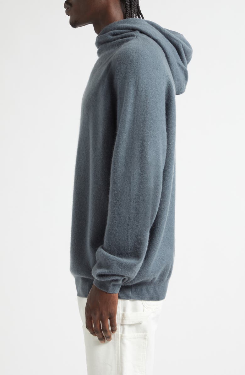 FRENCKENBERGER Hooded Cashmere Sweater, Alternate, color, Gargoyle
