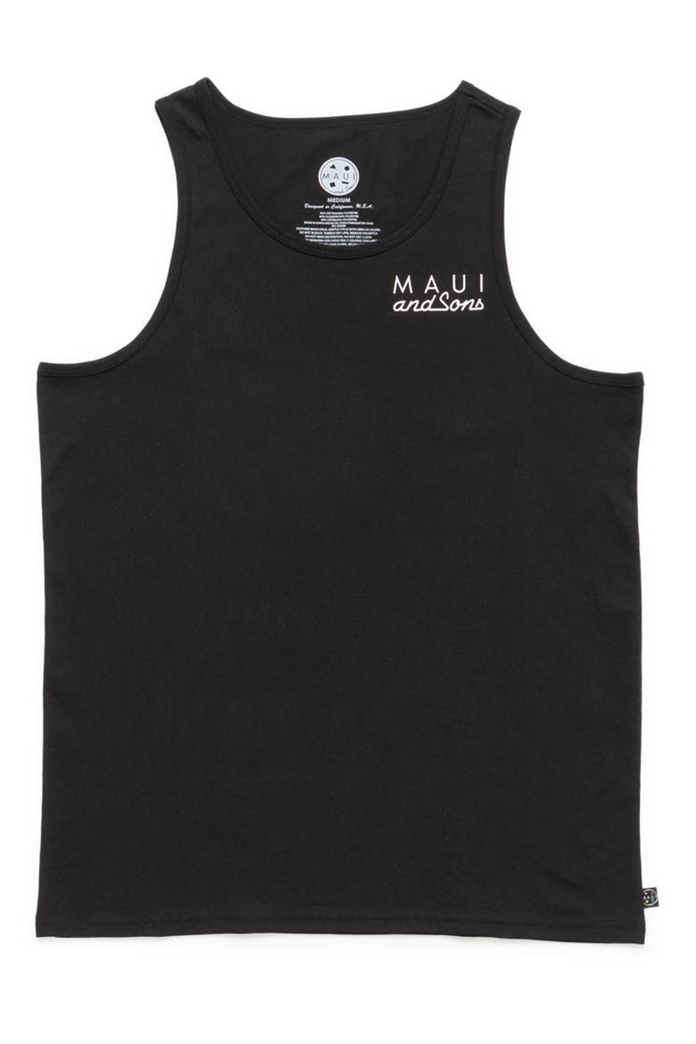 Cookie Logo Tank, Main, color, BLACK