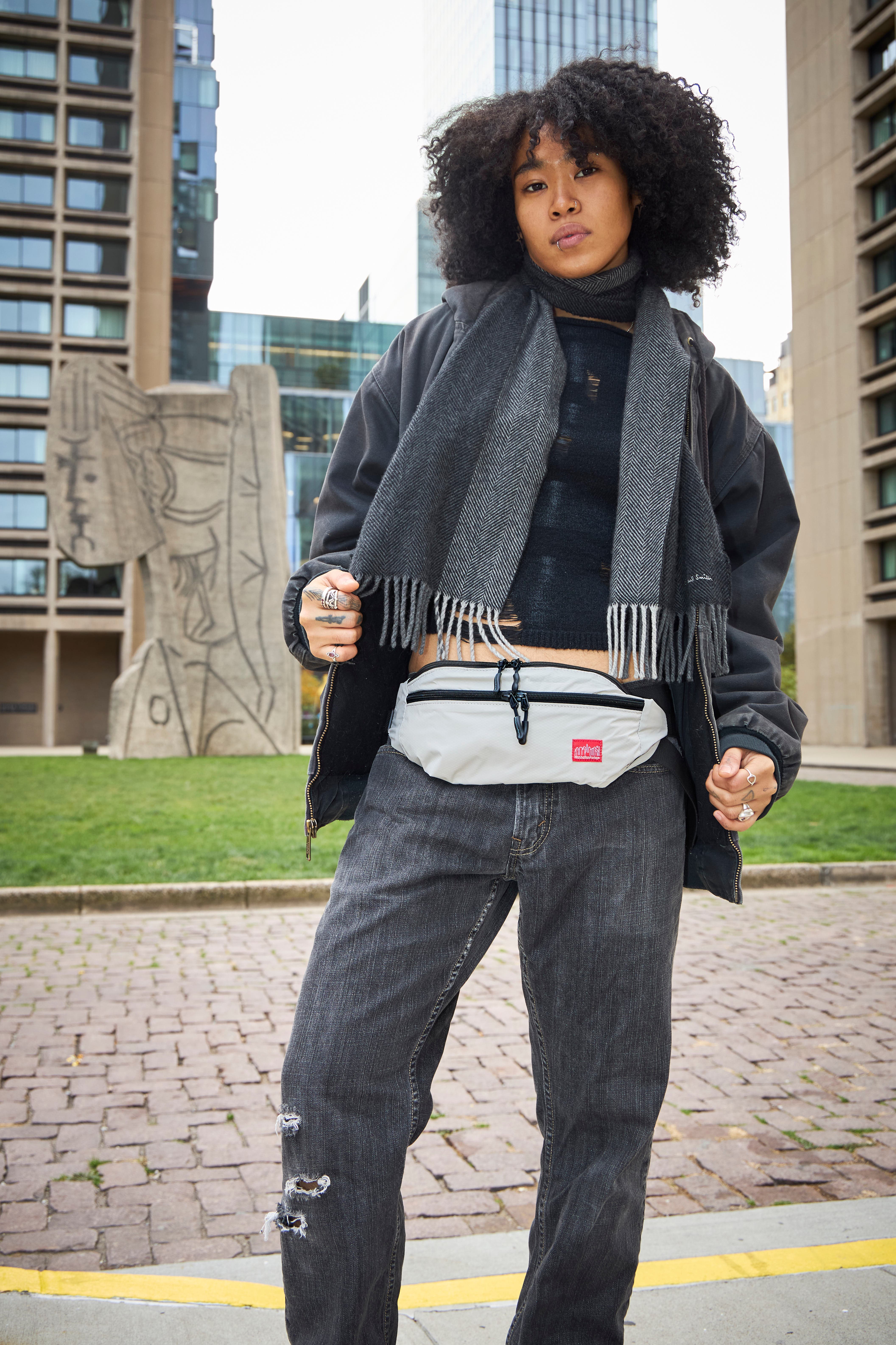Covert Belt Bag, Alternate, color, Bright Grey