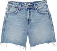 Wrangler Cowboy High Waist Denim Cutoff Shorts