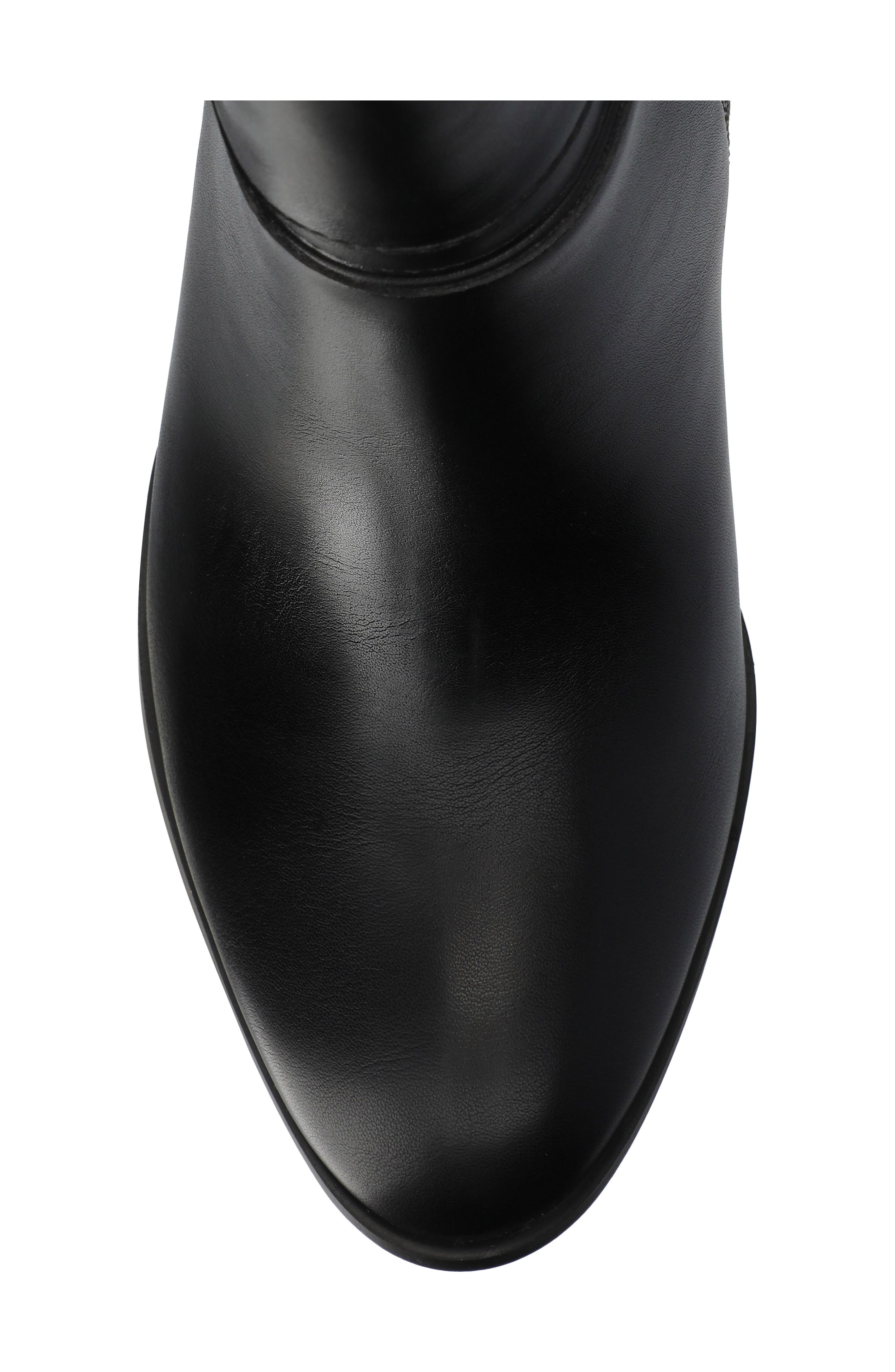 Freyja Bootie, Alternate, color, BLACK SMOOTH