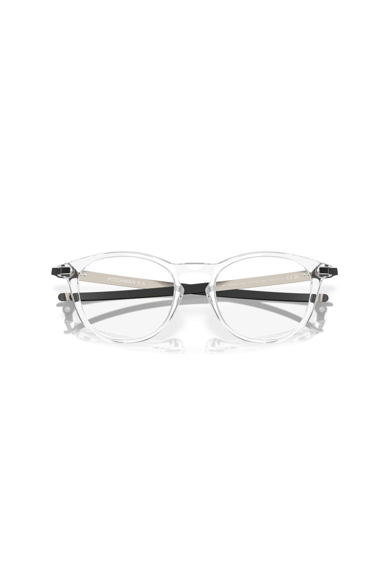 50mm Round optical glasses, Alternate, color, Transparent