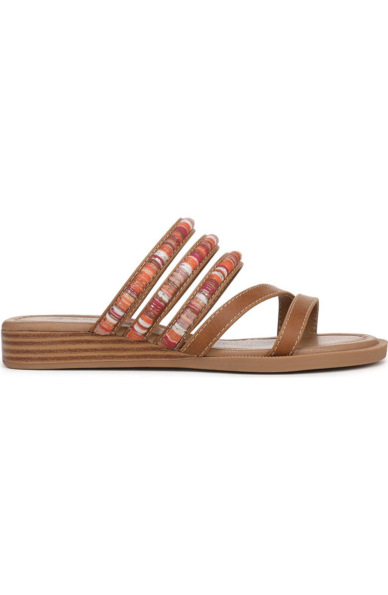 Blowfish Malibu August Slide Sandal, Alternate, color, Tan Multi Faux Leather