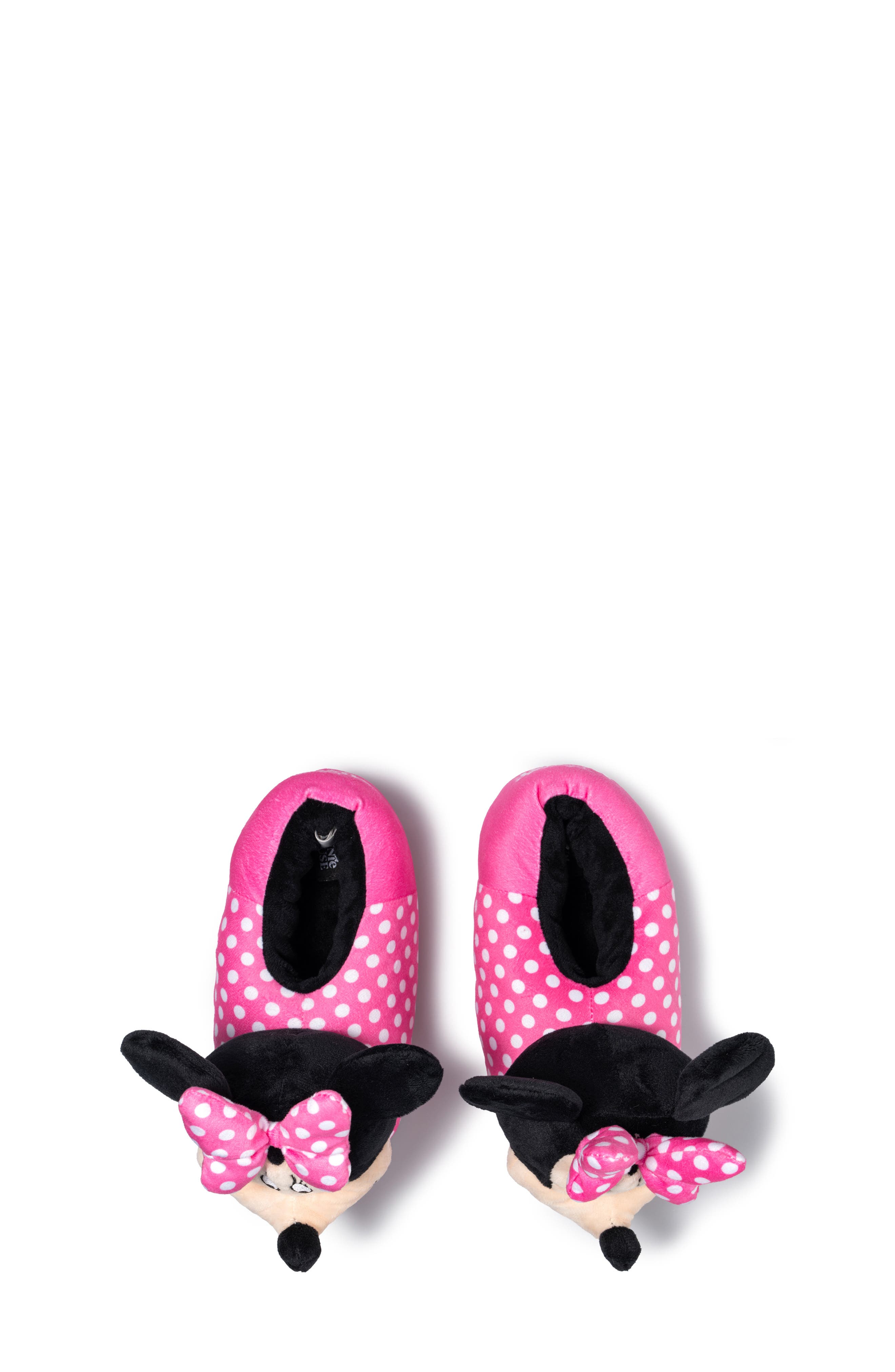 Ground Up Kids' 3D Minnie Mouse Slipper, Alternate, color, Pink