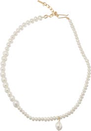 COMPLETEDWORKS Freshwater Pearl Collar Necklace