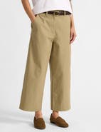 Albaray Cropped Barrel Trousers