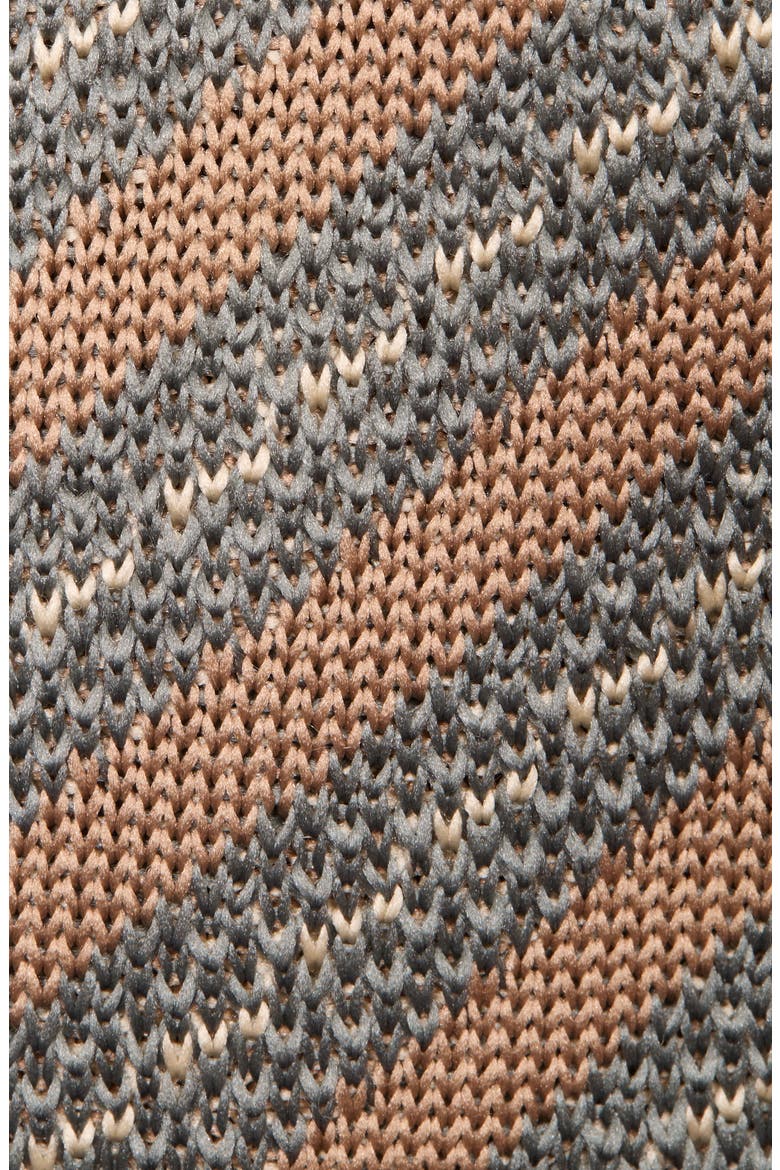 Stanley Stripe Knit Tie, Alternate, color, GREEN CREAMY TAN