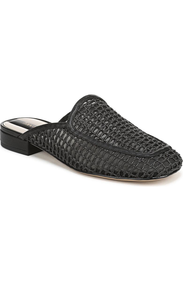 Franco Sarto Holland Mesh Mule, Main, color, Black