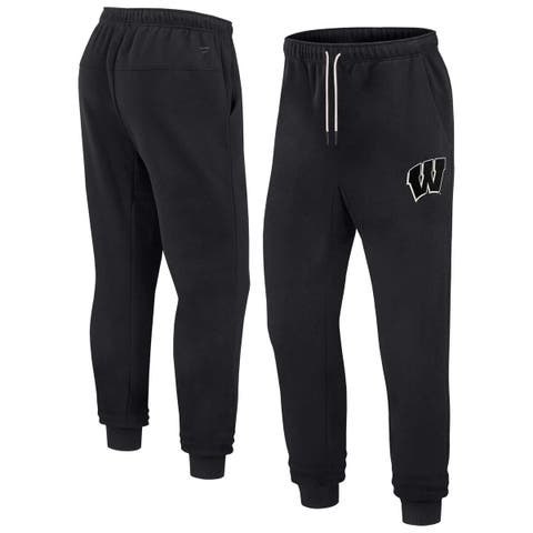 Unisex Fanatics Signature Black Wisconsin Badgers Elements Super Soft Fleece Jogger