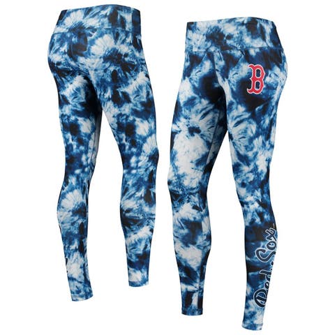 Women's FOCO Navy Boston Red Sox Tie-Dye Leggings