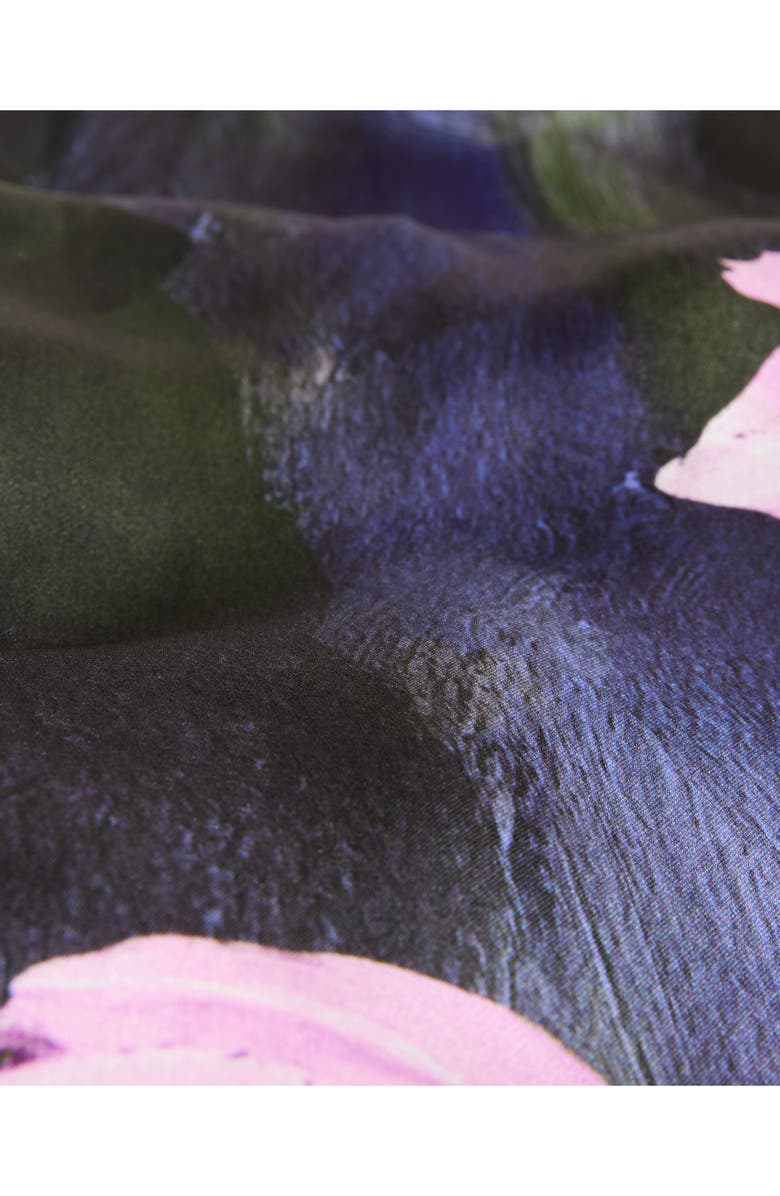 Ted Baker London Ellenn's Floral Silk Square Scarf, Alternate, color, 