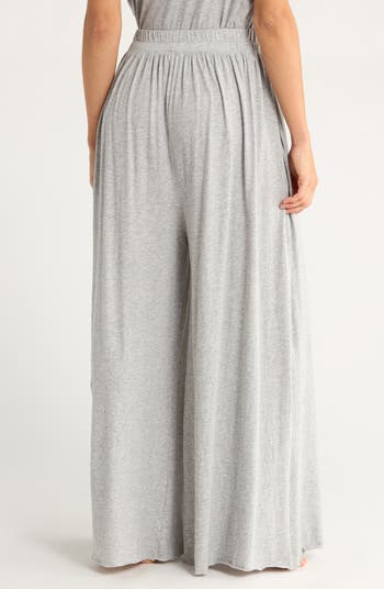 Organic Pima Wide Leg Lounge Pants