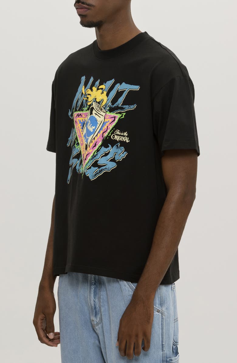 Maui & Sons x Pabst Blue Ribbon Rad Graphic T-Shirt, Alternate, color, Black