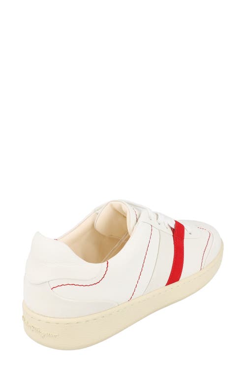 Ferragamo Garda Low-top Sneakers In Neutral