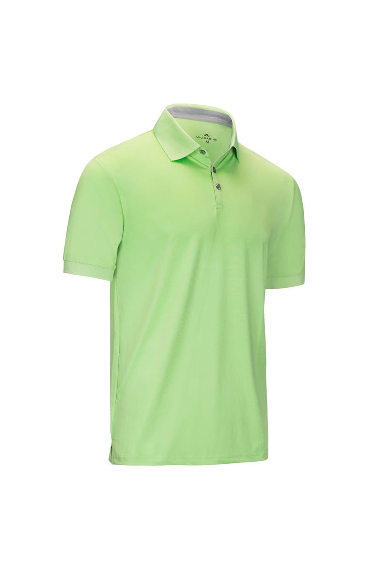 Lightweight Performance Stretch Golf Polo Shirt, Alternate, color, Lime Green