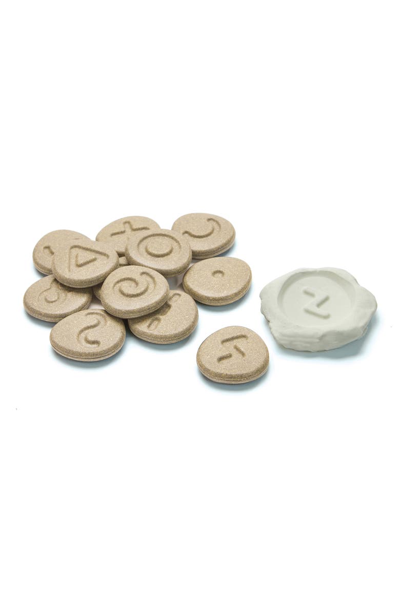 Tactile Stone Set, Alternate, color, BROWN