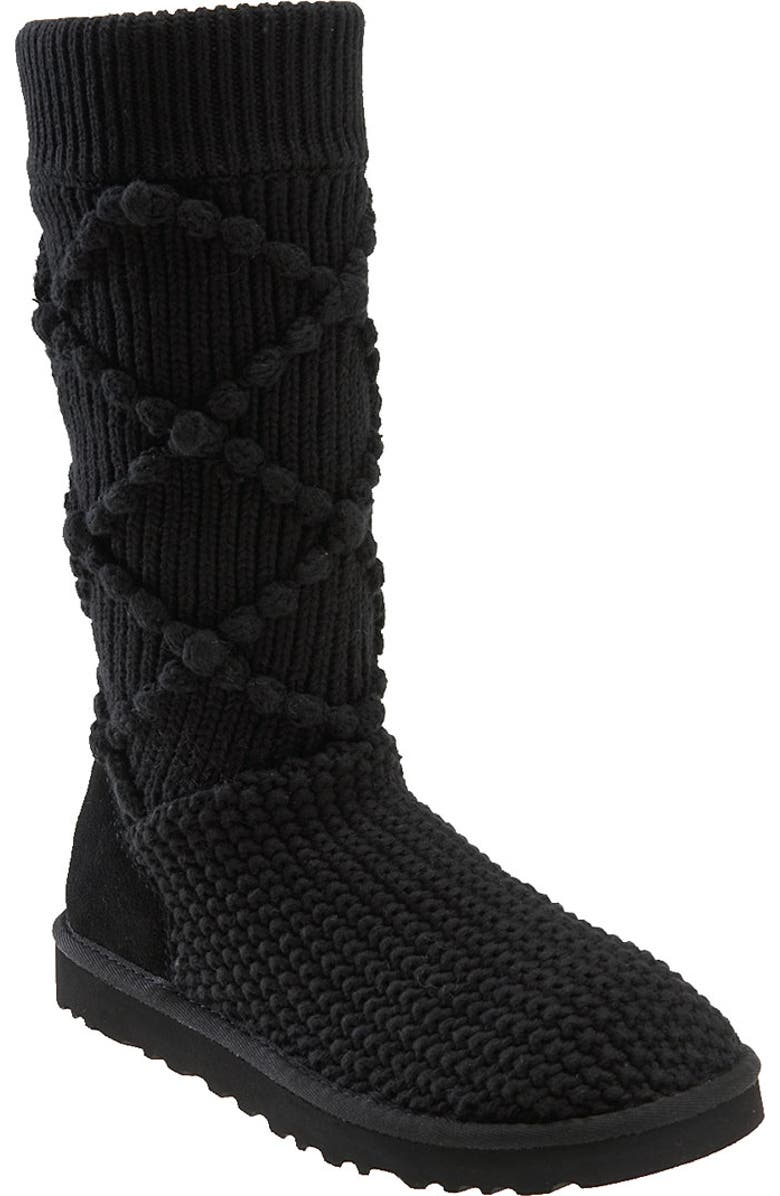 UGG<sup>®</sup> Australia 'Classic Argyle' Sweater Knit Boot, Main, color,