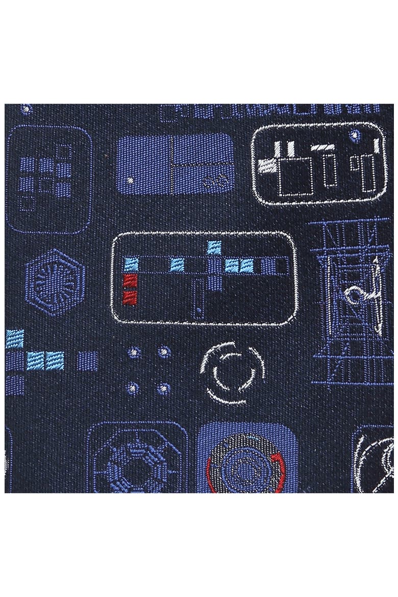 Star Wars™ Episode 9 Silk Tie, Alternate, color, BLUE
