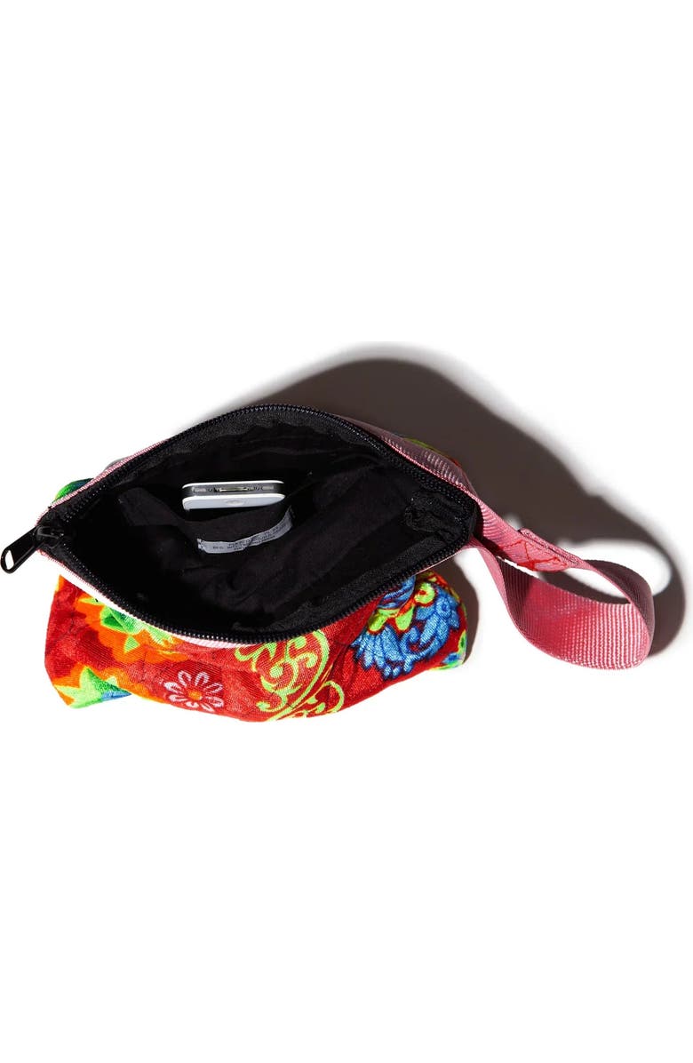 PUEBCO Mao'S Fabric Pouch, Alternate, color, Dark Brown