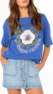 Roxy In Bloom Oversize Graphic T-Shirt