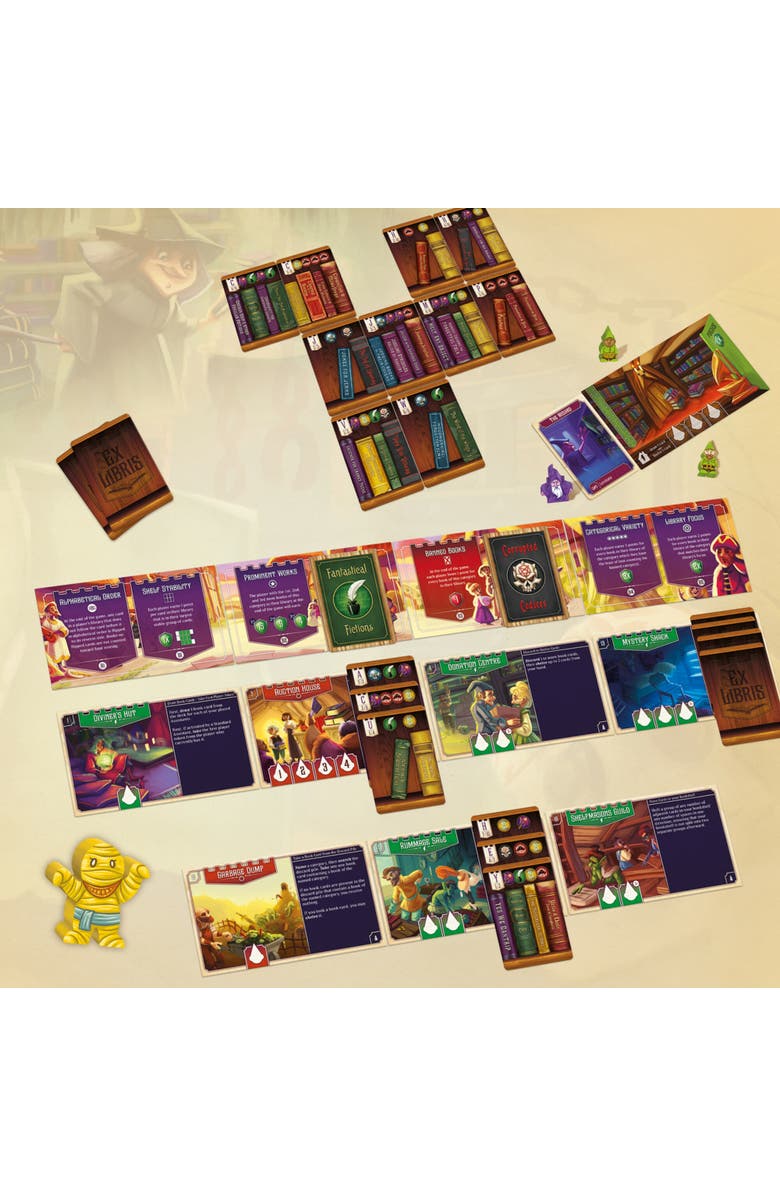 Renegade Game Studios Ex Libris Second Edition Ages, Alternate, color,