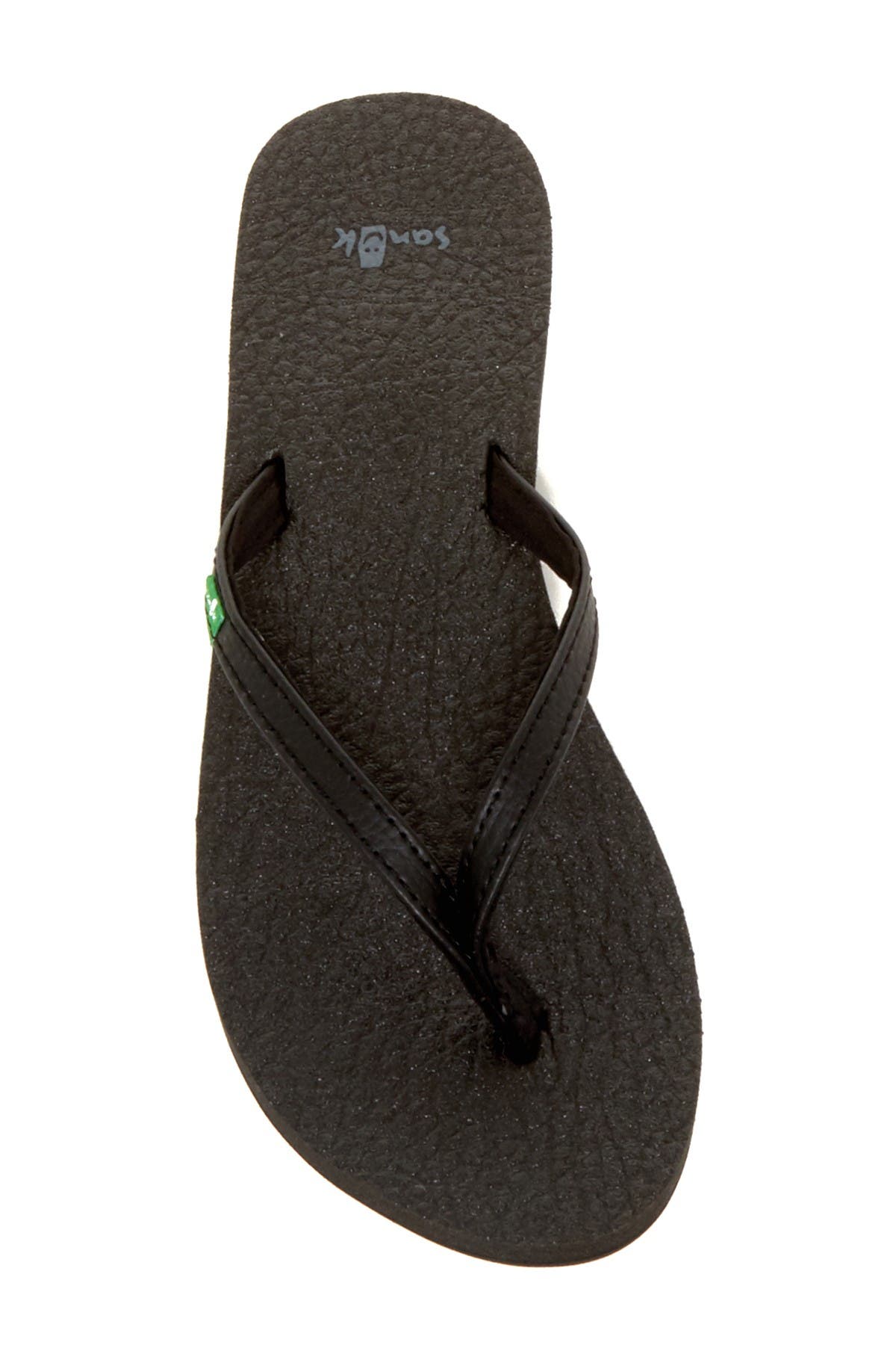 Sanuk Yoga Spree 4 Flip Flop, Alternate, color, Black