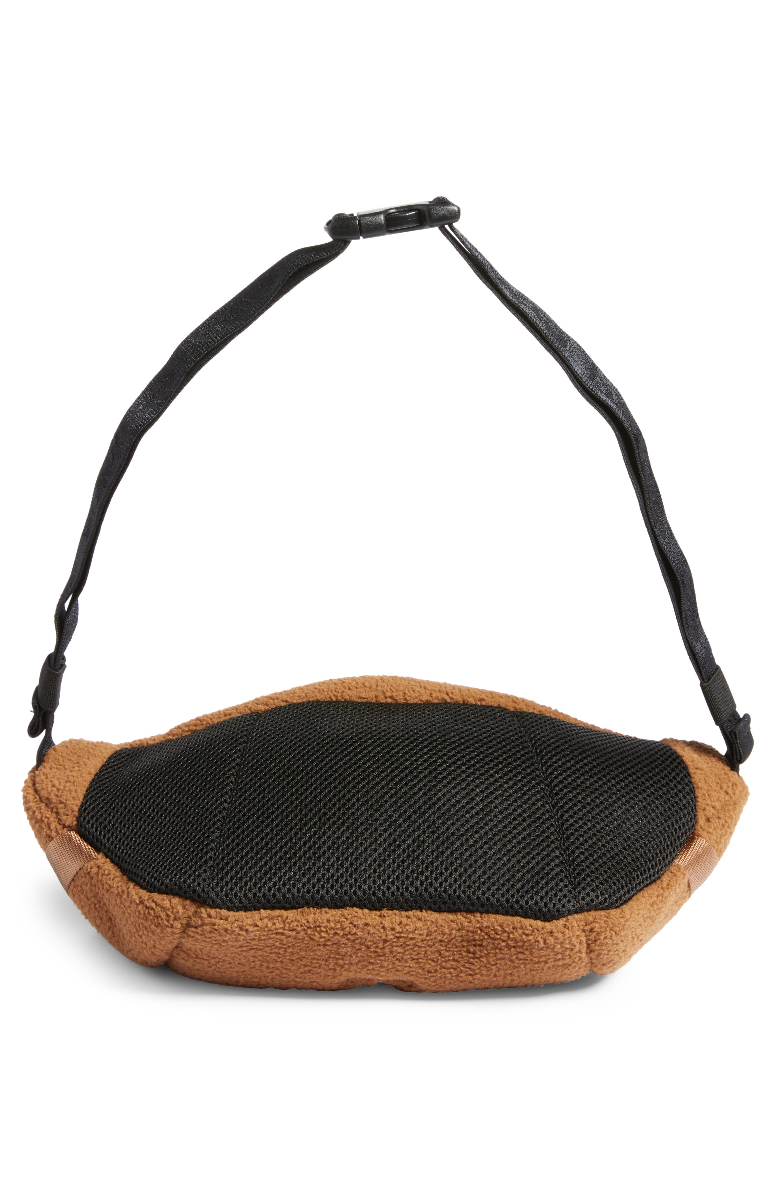 Fleece Body Belt Bag, Alternate, color, COYOTE