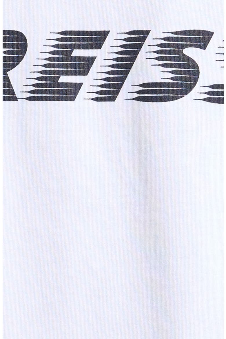Kids' Ross Cotton Graphic T-Shirt, Alternate, color, WHITE