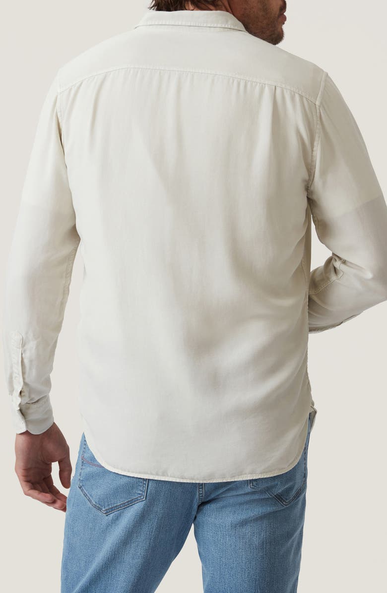 34 Heritage Tencel<sup>®</sup> Lyocell Button-Up Shirt, Alternate, color, Ivory