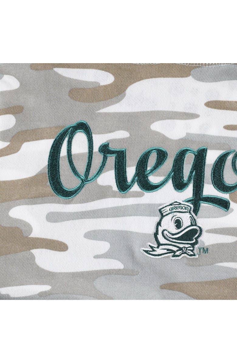 PRESSBOX Women's Pressbox Camo Oregon Ducks San Pablo Pullover Hoodie, Alternate, color, 