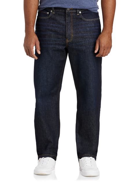 Big & Tall Refined Blue Relaxed-Fit Jeans