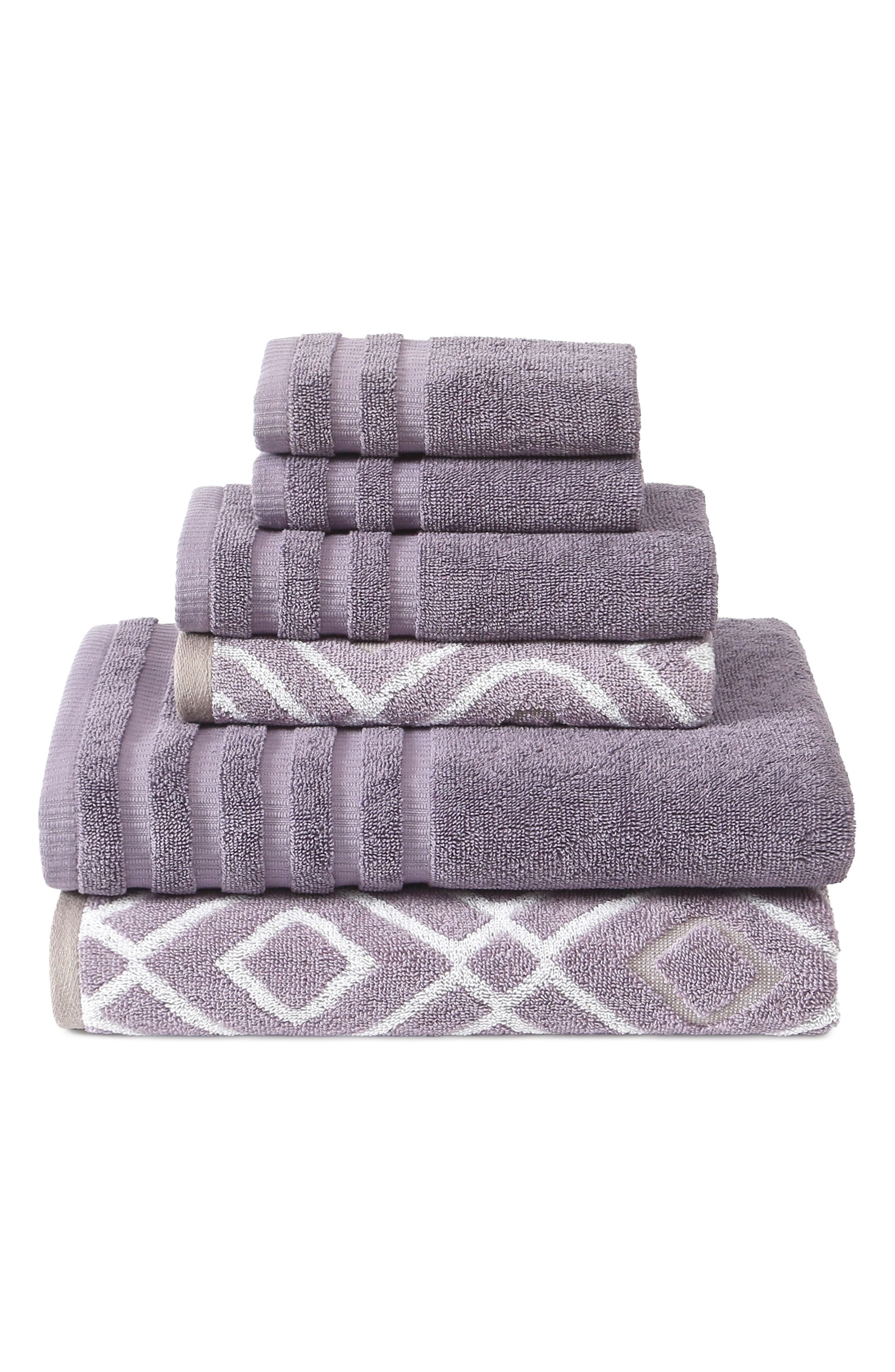 MODERN THREADS Yard Dyed Towel 6-Piece Set