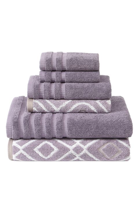 MODERN THREADS Yard Dyed Towel 6-Piece Set