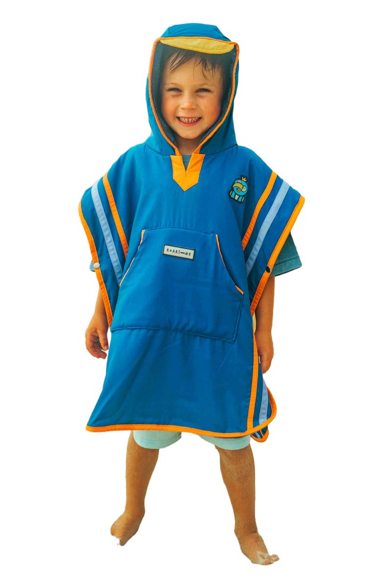 Roarsome Poncho Towel Coverup, Main, color, 