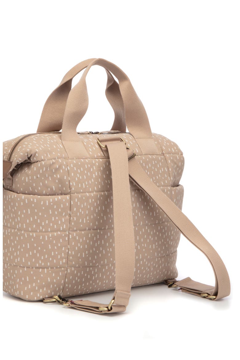 Organic Cotton Convertible Diaper Bag, Alternate, color, SEASHELL