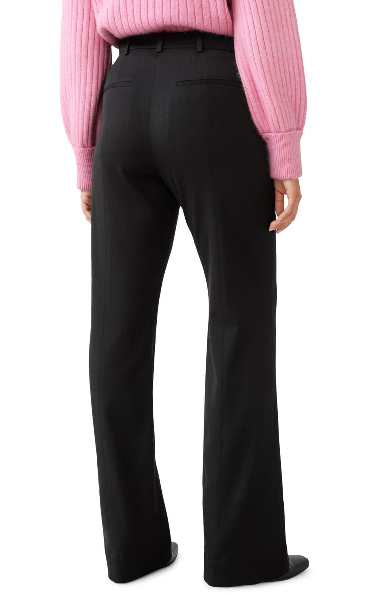 & Other Stories Kick Flare Wool Blend Trousers, Alternate, color, 