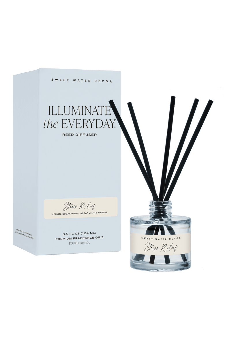 Stress Relief Reed Diffuser, Main, color, Spa Day