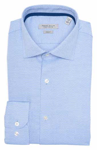 King Slim Fit Micro Dot Shirt