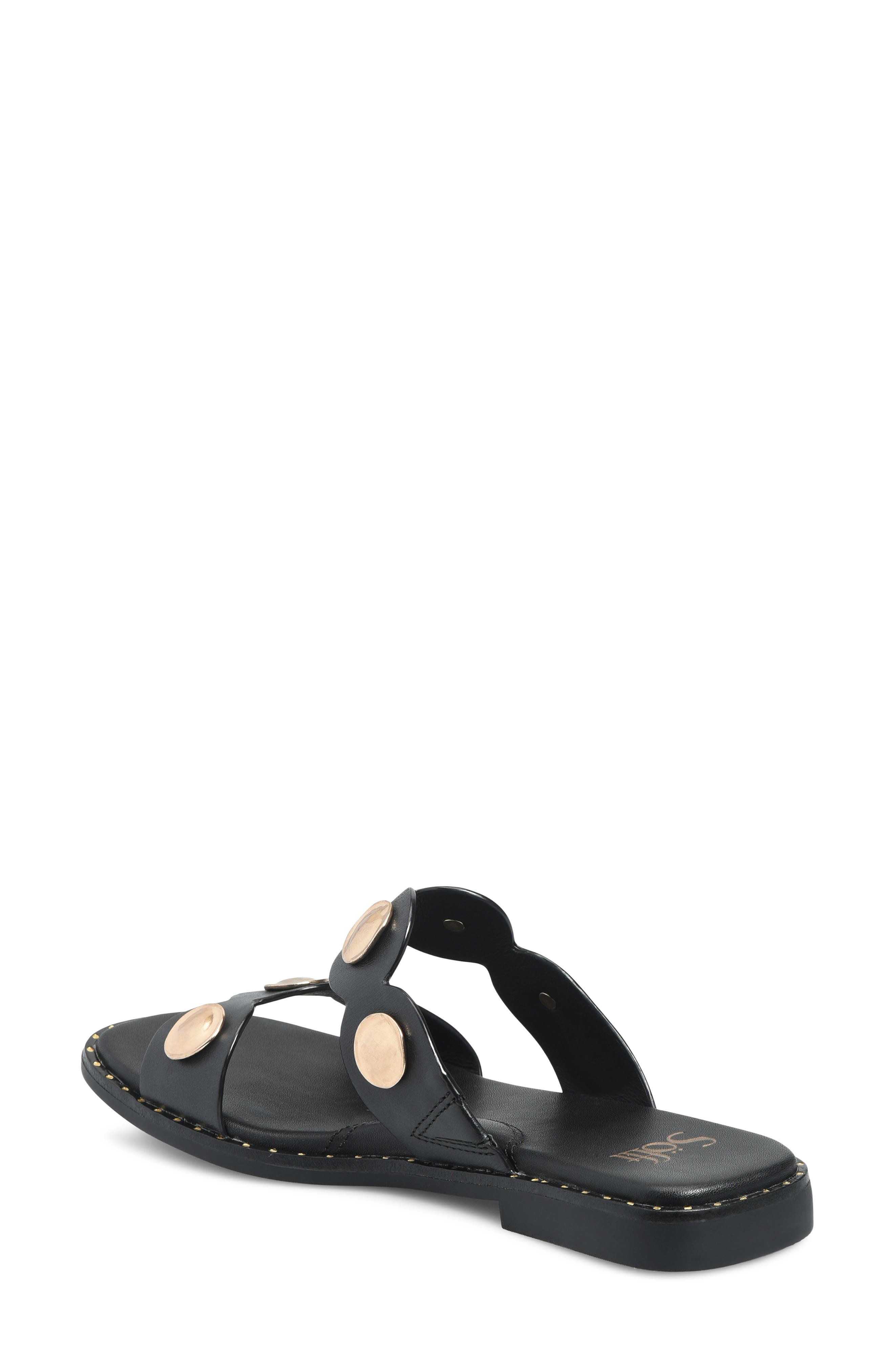 Söfft Ezra Slide Sandal, Alternate, color, Black