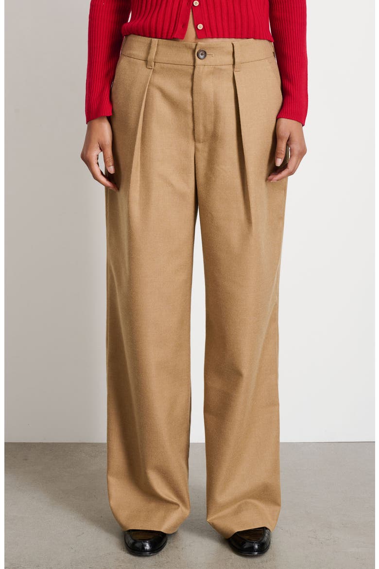 Soho Wide Leg Pants, Alternate, color, CAMEL
