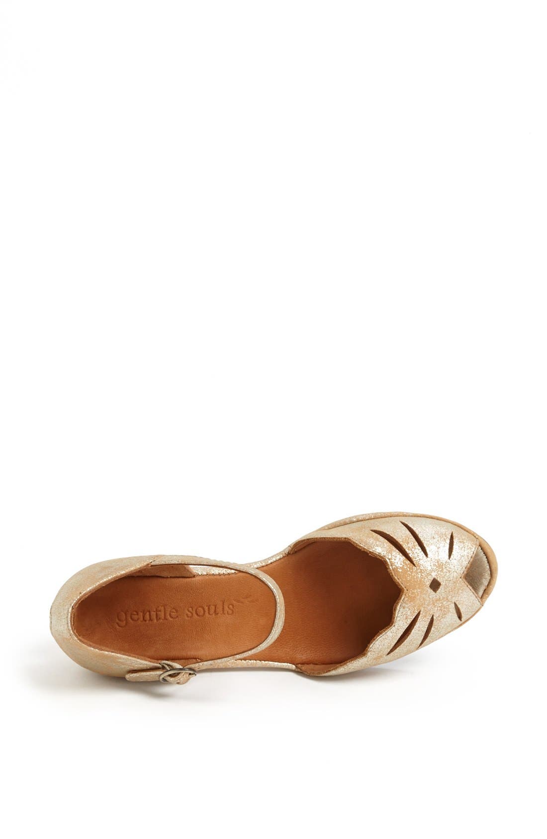 by Kenneth Cole 'Lily Moon' Sandal, Alternate, color, GOLD